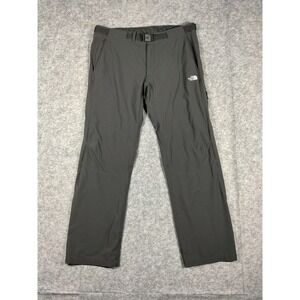 The North Face Mens Size 36X32 Gray Zip Cargo Hiking Pants Belted